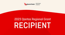 2023 Qantas Regional Grant Recipient
